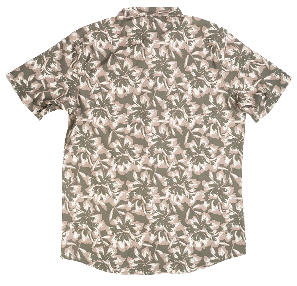 AKADEMIKS S/S BUTTON DOWN KHAKI - A13SW14- 6PC PACK