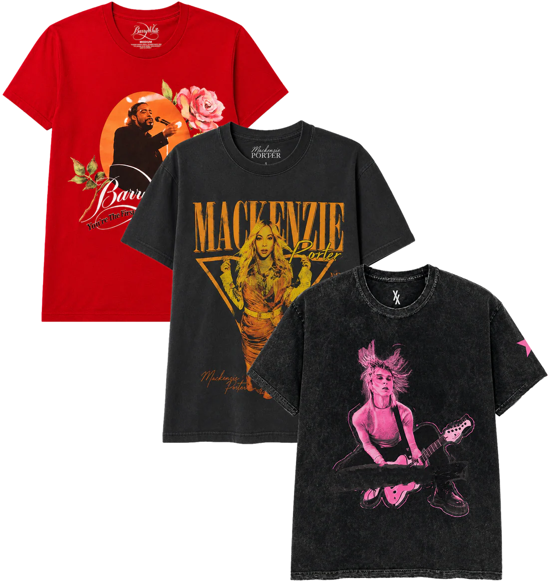 LICENSED ASSORTED MUSIC TEES