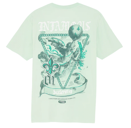 UNDERTD GRAPHIC T-SHIRT HONEYDEW - US5105