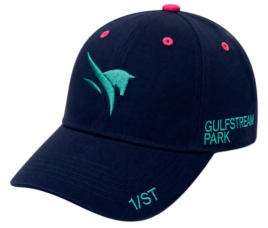 1ST GULF STREAM PARK 2022 DAD HAT NAVY - GULFSTREAM 3.0