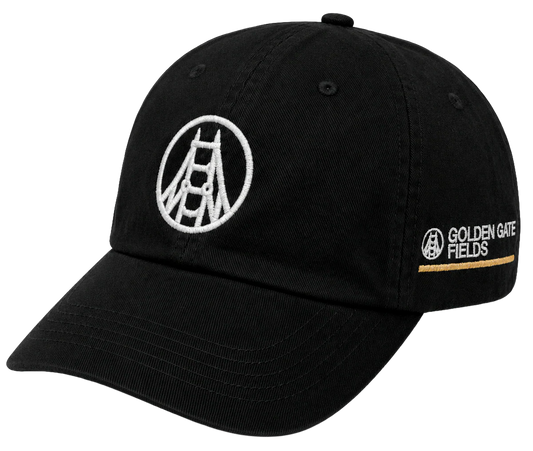 1/ST GULF STREAM PARK DAD HAT BLACK - GOLDEN GATE