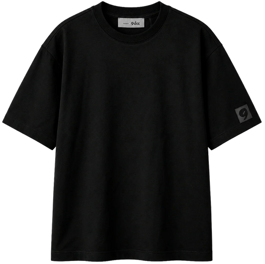 9DCC MENS PREMIUM T-SHIRT BLACK - PB9