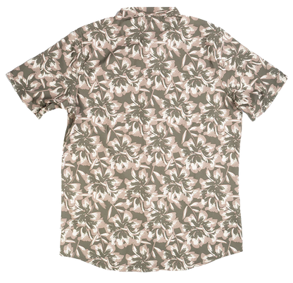 AKADEMIKS S/S BUTTON DOWN KHAKI - A13SW14- 6PC PACK