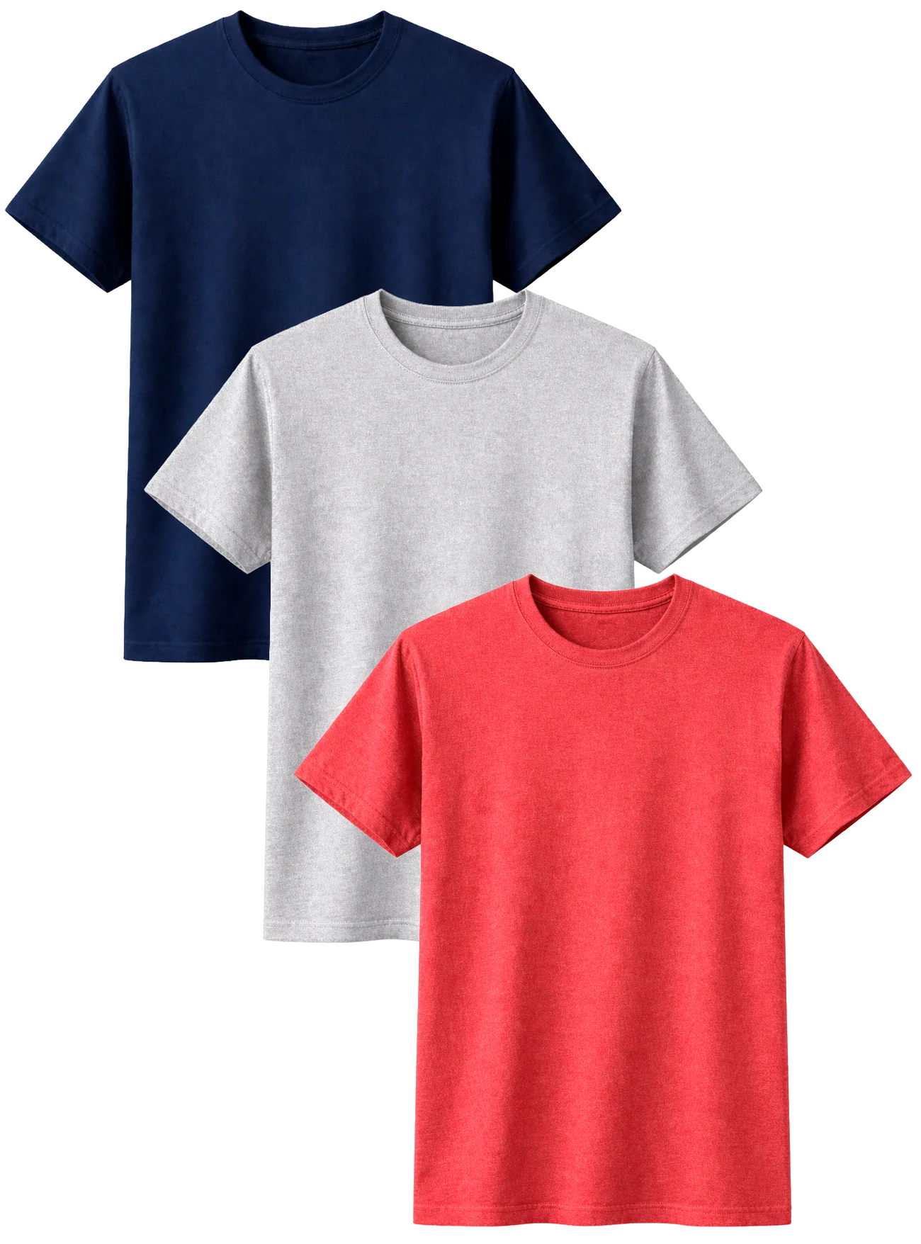 BIO ASSORTED BLANK T-SHIRTS ASST - ASSTTS26 / BLANKS- 6PC PACK