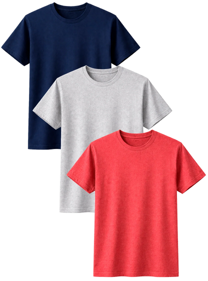 BIO ASSORTED BLANK T-SHIRTS ASST - ASSTTS26 / BLANKS- 6PC PACK