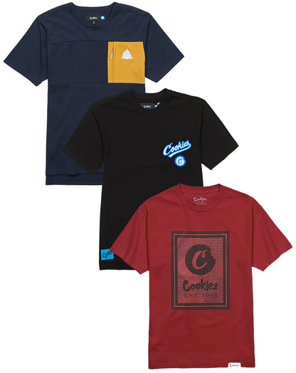 COOKIES ASSORTED T-SHIRTS ASST - CKESTS- 6PC PACK
