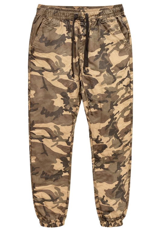 CROOKS & CASTLES TWILL JOGGER PANTS CAMO - C20500- 6PC PACK