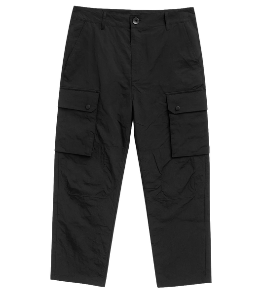 CRYSP NYLON CARGO PANTS BLACK - CRYSPR242-001- 6PC PACK