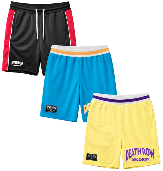 DEATH ROW RECORDS ASSORTED BASKETBALL SHORTS ASST - DRBKBSHT- 6PC PACK
