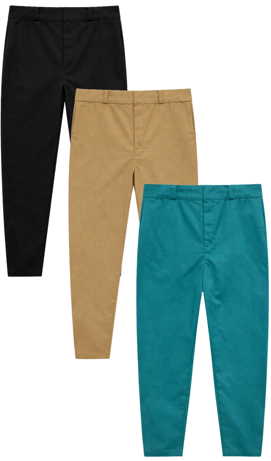 DEATH ROW RECORDS ASSORTED CHINO PANTS ASST - 3DR50501- 6PC PACK