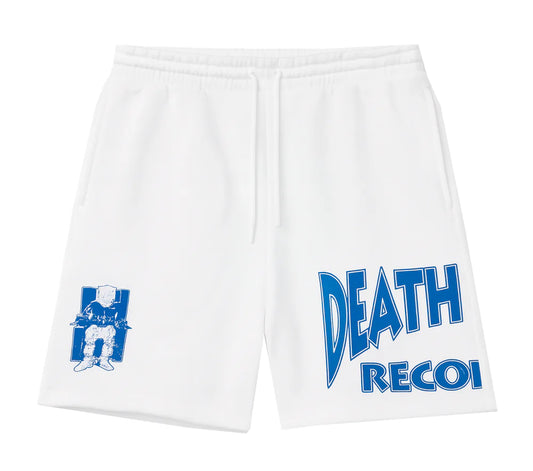 DEATH ROW RECORDS SWEAT SHORTS WHITE - 4DR10611- 3PC PACK