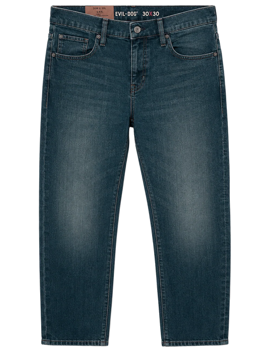 DEVIL DOG DUNGAREES DENIM JEANS INDIGO - BENSON