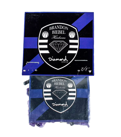 DIAMOND SUPPLY CO HELLA TIGHT PRO HARDWARE PURPLE - BRANDON BIEBEL- 6PC PACK