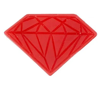 DIAMOND SUPPLY CO SKATE WAX RED - HELLA SLICK- 5PC PACK