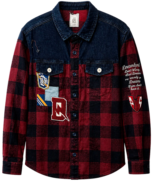 DREAMLAND DENIM JACKET MED STONE WASH - D2209W0730- 6PC PACK