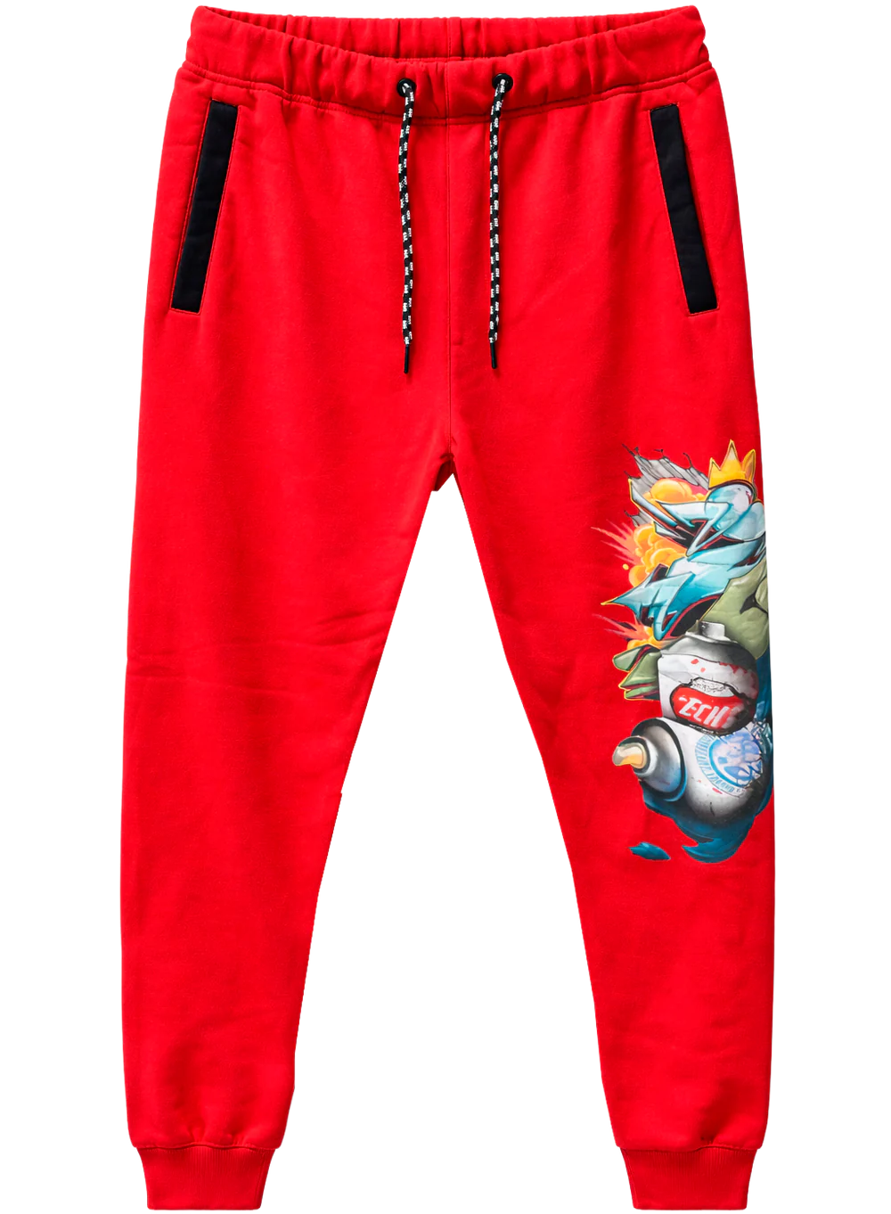 ECKO UNLTD FLEECE JOGGER PANT TRUE RED - EO34G1396- 8 PC PACK