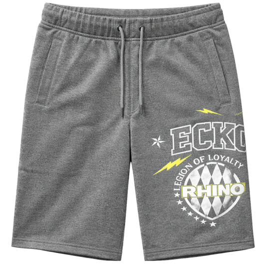 ECKO UNLTD FLEECE SWEAT SHORT GREY MARLED - EO15N488 - 8 PC PACK
