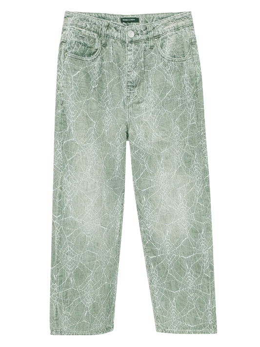 EMBELLISH CARWEB CARPENTER JEANS GREEN - EMBHOL124-016 6PC PACK