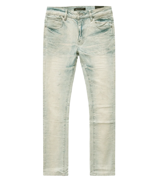EMBELLISH SLIM FIT JEANS SAND BLUE - EMBHOL23-012- 6PC PACK