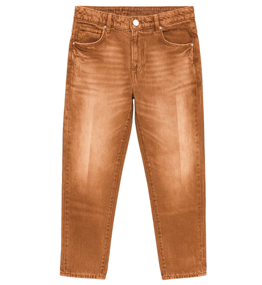 EMBELLISH STRAIGHT FIT JEANS BROWN WASH - EMBSPR24-042- 6PC PACK