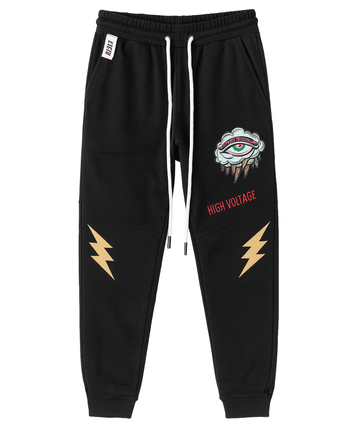 FIFTH LOOP HIGH VOLTAGE JOGGER PANTS BLACK - FLP142- 6PC PACK