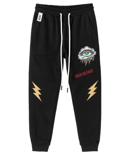 FIFTH LOOP HIGH VOLTAGE JOGGER PANTS BLACK - FLP142- 6PC PACK