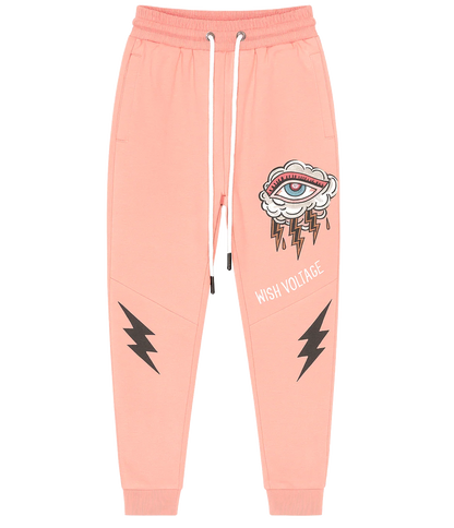 FIFTH LOOP HIGH VOLTAGE JOGGER PANTS PEACH - FLP142- 6PC PACK