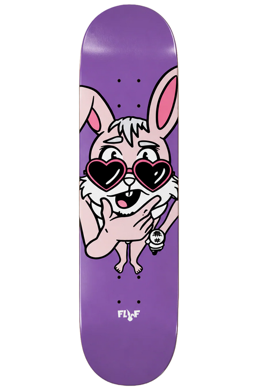 FLUF WORLD PREMIUM SKATEBOARD DECK PURPLE - FLUF