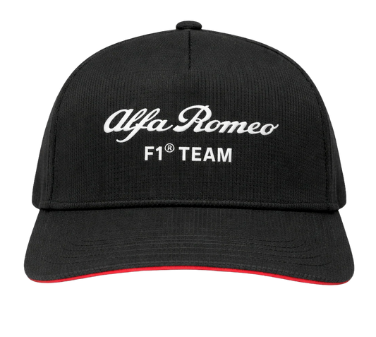 FORMULA 1 ALFA ROMEO RACING HAT BLACK - ALFA RACE TEAM- 6PC PACK