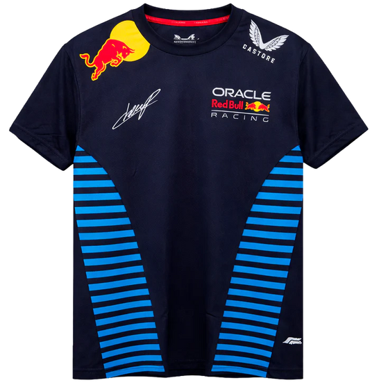 FORMULA 1 CASTORE S/S RACING JERSEY NIGHT SKY - DRIVER CHECO- 6PC PACK