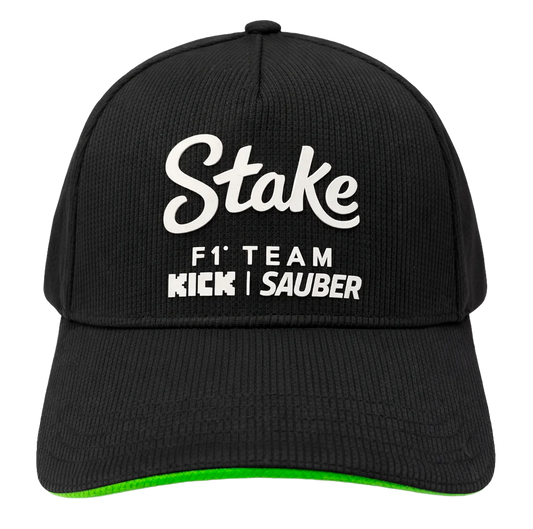 FORMULA 1 CODE ZERO RACING HAT BLACK - STAKE RACE TEAM- 6PC PACK