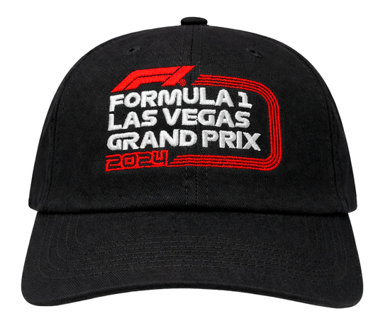 FORMULA 1 LAS VEGAS RACING HAT BLACK - LVGP CLASSIC- 6PC PACK