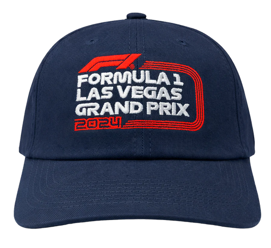 FORMULA 1 LAS VEGAS RACING HAT DARK NAVY - LVGP CLASSIC- 6PC PACK