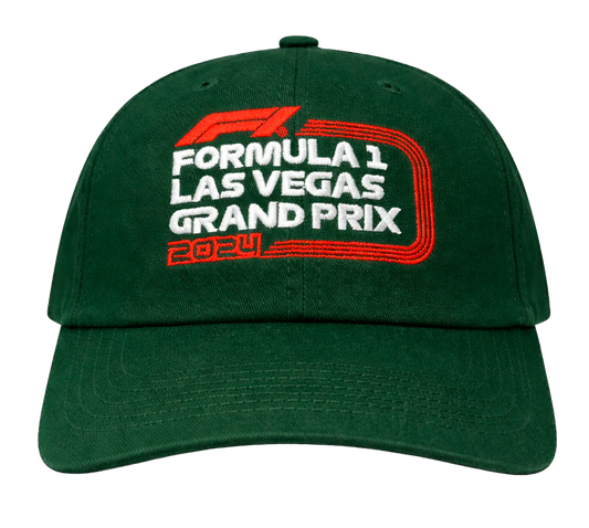 FORMULA 1 LAS VEGAS RACING HAT GREEN - LVGP CLASSIC- 6PC PACK