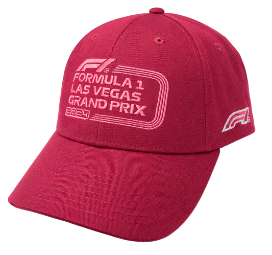 FORMULA 1 LAS VEGAS RACING HAT MAGENTA - MOOD- 6PC PACK