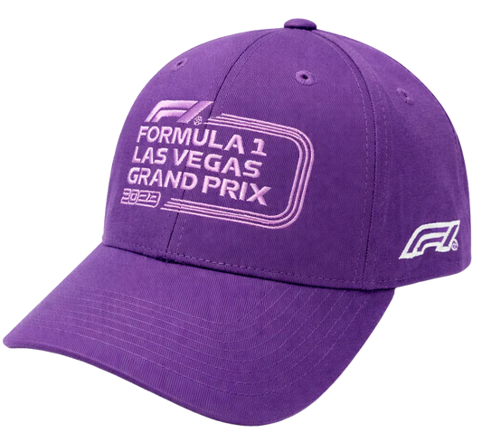 FORMULA 1 LAS VEGAS RACING HAT PURPLE - MOOD- 6PC PACK