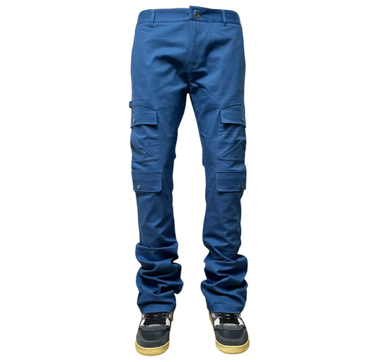 GENUINE TWILL STACK PANTS VINTAGE BLUE - GN165- 6PC PACK