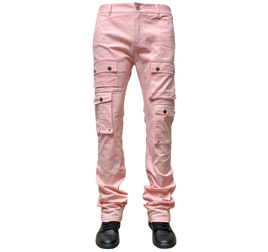 GENUINE TWILL STACK PANTS PINK - GN167- 6PC PACK