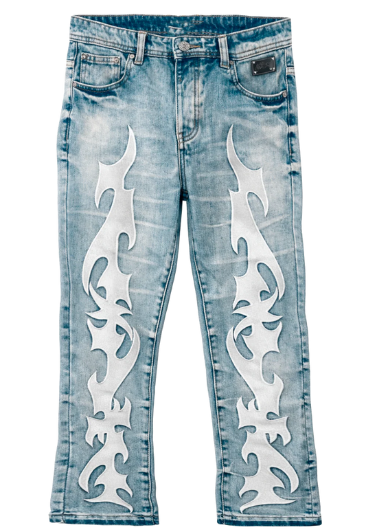 GFTD LA RAPTURE TOUR STACKED JEANS MD WASH - GFDFW25-40- 12PC PACK
