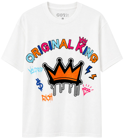 GOT IT ASSORTED GRAPHIC T-SHIRTS ASST - GOTSSTA- 6PC PACK