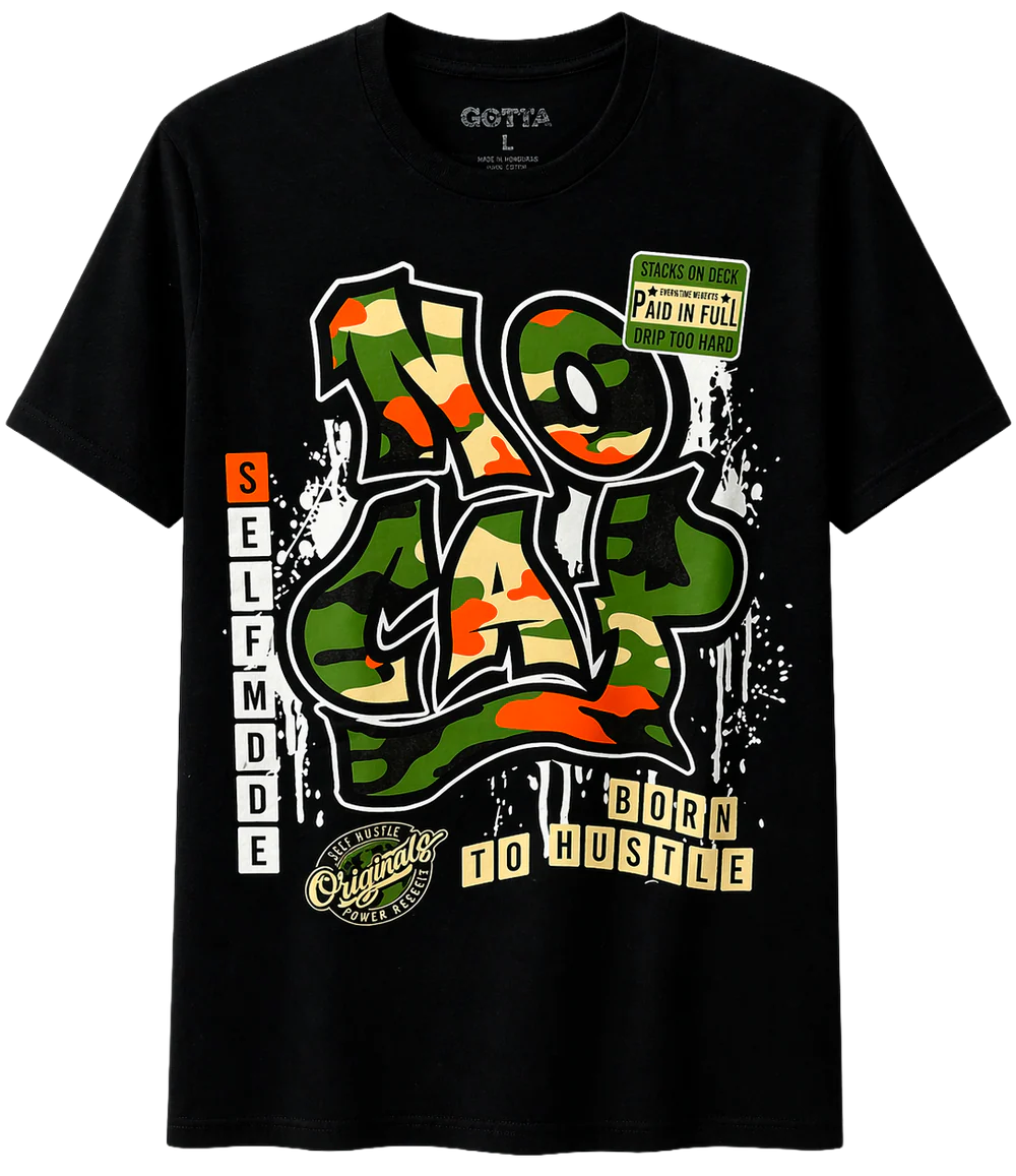GOT IT ASSORTED GRAPHIC T-SHIRTS ASST - GOTSSTA- 6PC PACK