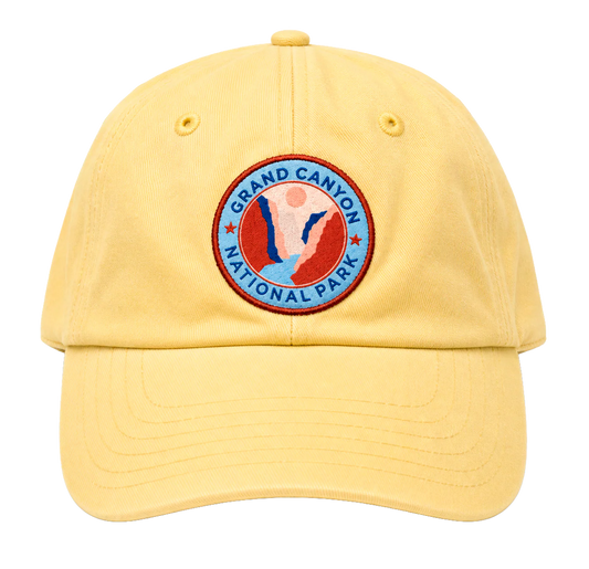 GRAND CANYON NATIONAL PARK DAD HAT YELLOW - BA26877NPFU- 6PC PACK