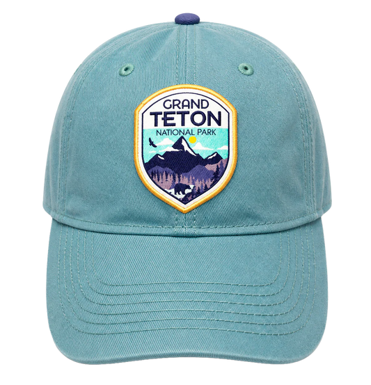 GRAND TETON NATIONAL PARK DAD HAT LT. BLUE - BA26724NPFU