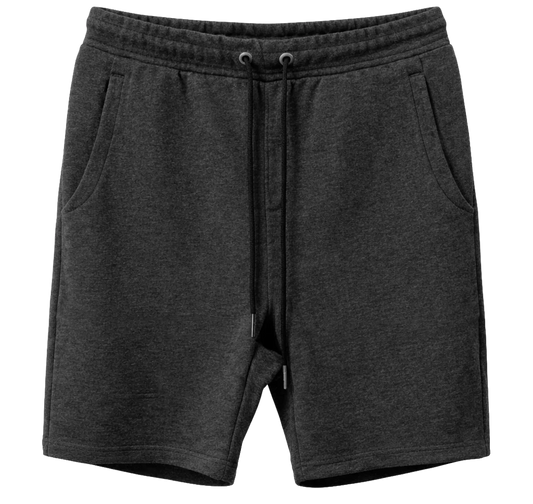 J COME SWEAT SHORTS BLACK - FS-4002- 12PC PACK