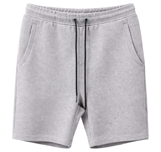 J COME SWEAT SHORTS LIGHT GREY - FS-4002 - 12PC PACK