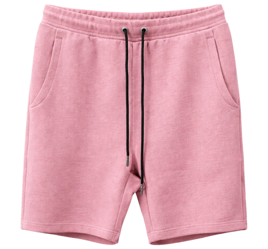J COME SWEAT SHORTS PINK - FS-4002 - 12PC PACK