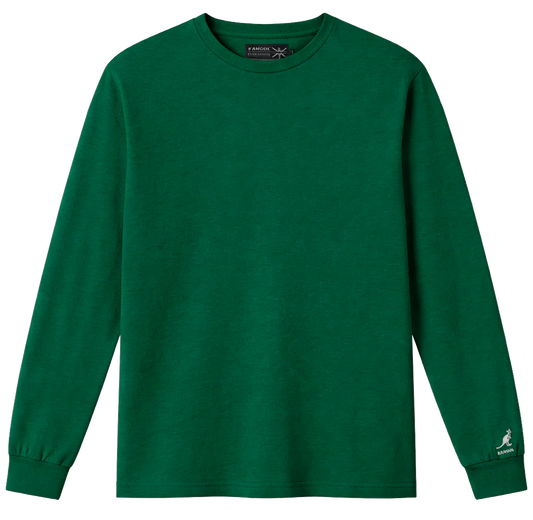 KANGOL LONG SLEEVE SHIRT FOREST GREEN - K9179- 6PC PACK