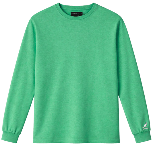 KANGOL LONG SLEEVE SHIRT GREEN - K9179- 6PC PACK