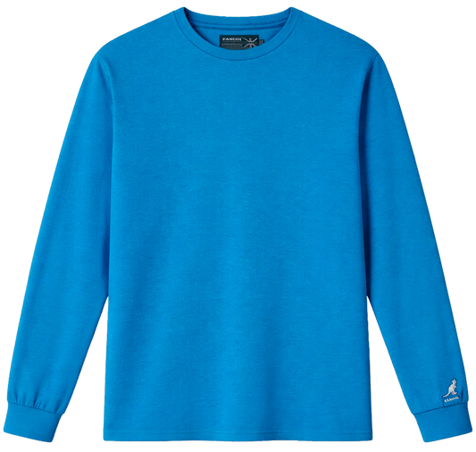 KANGOL LONG SLEEVE SHIRT LICHEN BLUE - K9186LC- 6PC PACK
