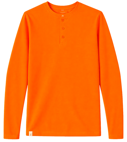 KANGOL LONG SLEEVE SHIRT ORANGE - K9188- 6PC PACK